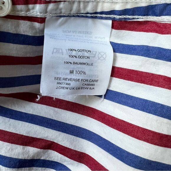 J.CREW BLOUSE Boy Fit Size 2P - Picture 7 of 7